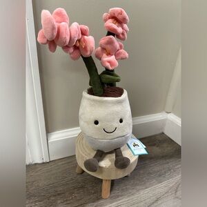 NWT Jellycat Amusables Pink Orchid